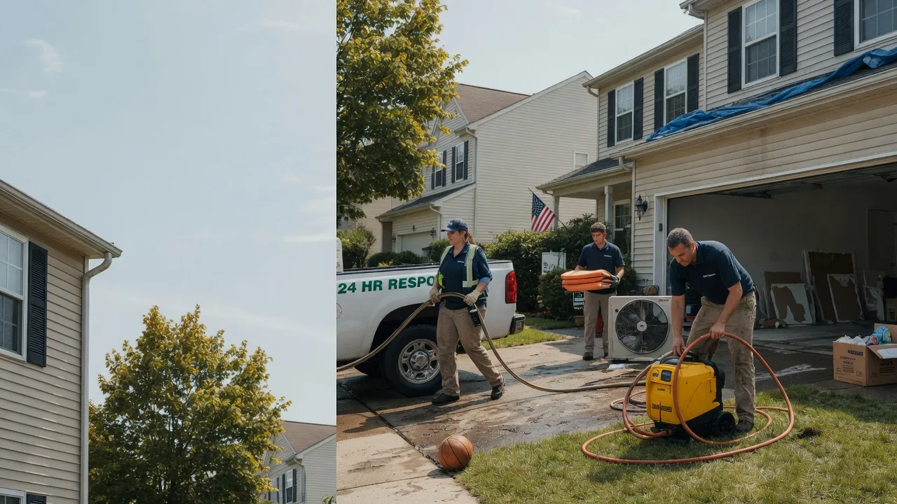 Emergency Water Damage Restoration in Woodbine, MD near me